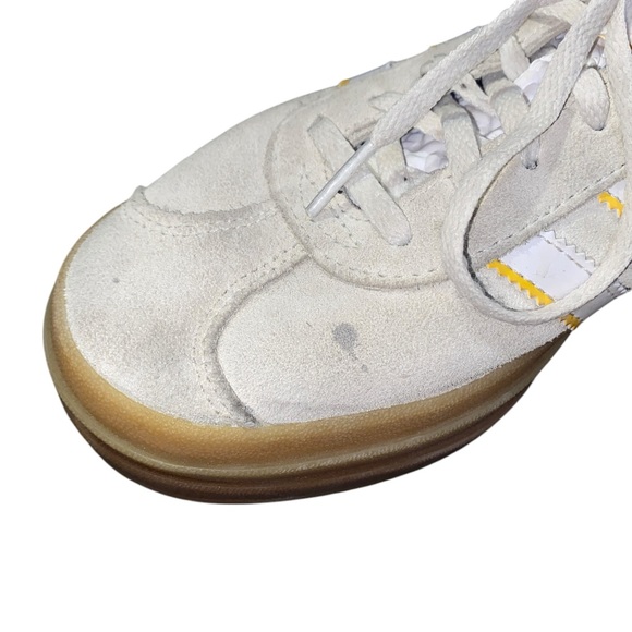 Adidas Gazelle Bold W Womens 8 Grey/Gold - Picture 9 of 9